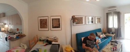 Panorama foto woonkamer