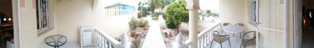 Panoramafoto veranda