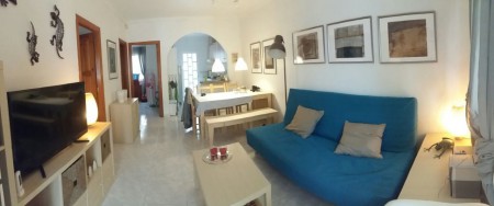 Panoramafoto woonkamer